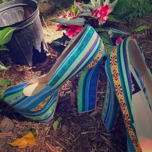 COPY - Boho high heels size 6.5